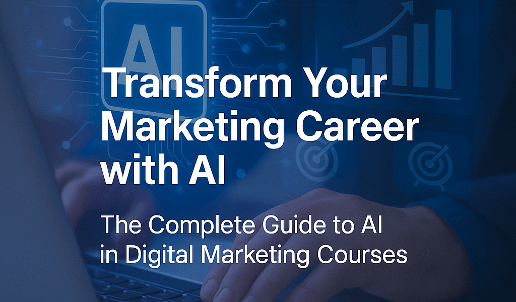 Transform Your Marketing Career with AI: The Complete Guide to AI in Digital Marketing Courses