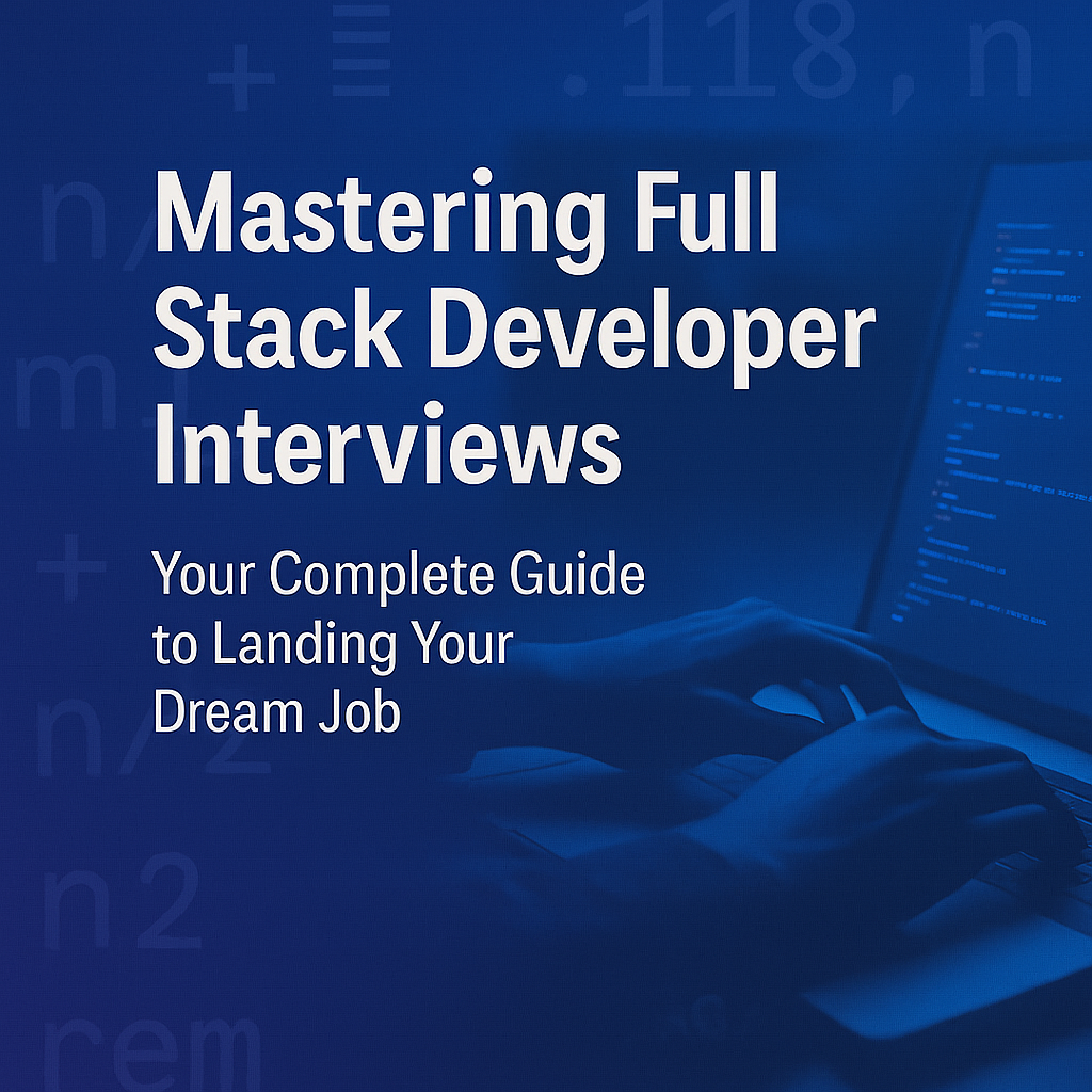 Full Stack Developer Interviews Guide 2025