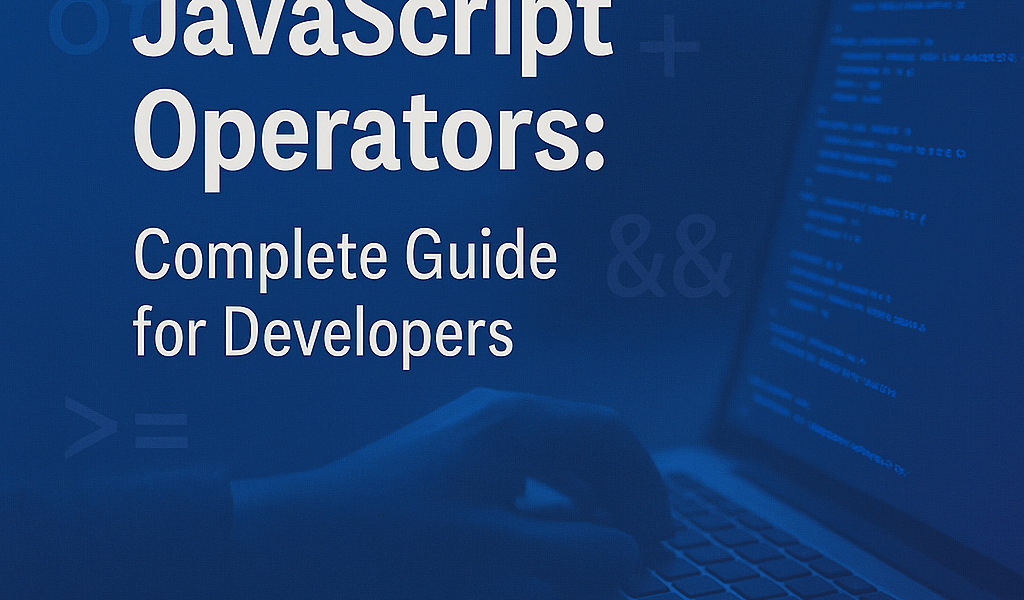 JavaScript Operators: Complete Guide for Developers